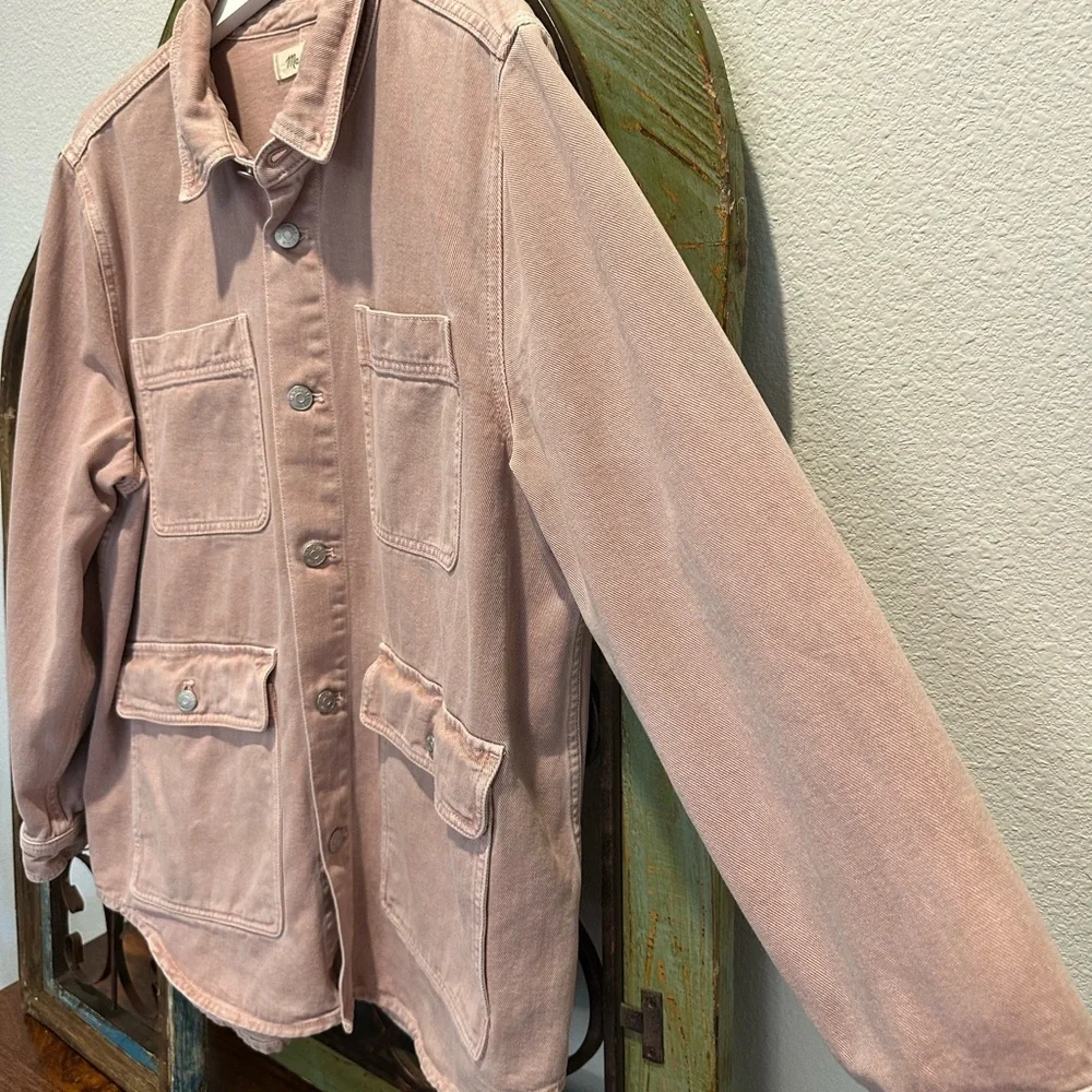 ☀️ MADEWELL Ashford Chore Jacket in Vintage Petal - Picture 4 of 10